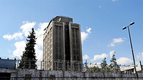 La Embajada rusa en la capital siria, Damasco Atacan con morteros la embajada rusa en Siria